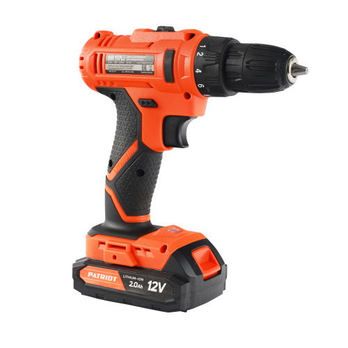 Дрель-шуруповерт Patriot The One BR 117Li аккум. патрон быстрозажимной кейс