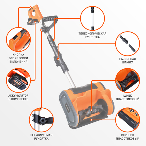 Снегоуборщик PATRIOT PE 1002UES (426302212)