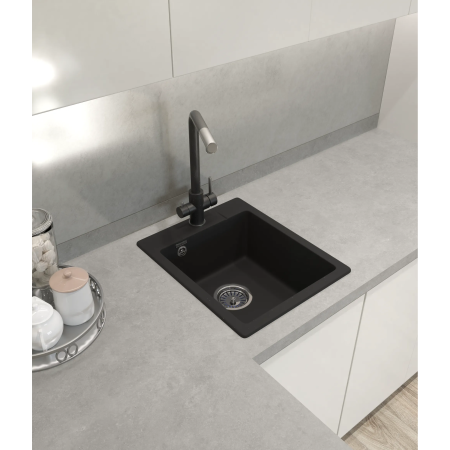 Кухонная мойка GRANFEST Urban 240 black