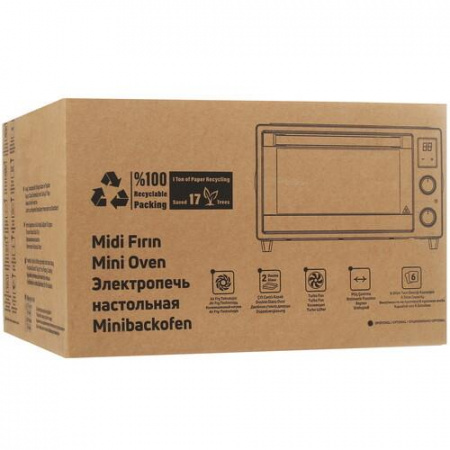 Мини-печь Simfer M2200 черный