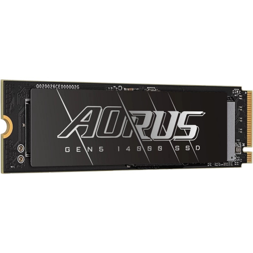 SSD Gigabyte Aorus Gen5 14000 AG514K1TB 1TB M.2 2280 PCI-Express 5.0x4, NVMe 2.0, 3D TLC NAND, Phison PS5026-E26, TBW 700