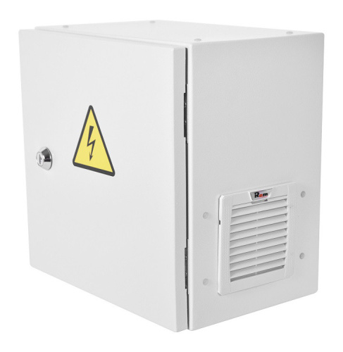 Шкаф серверный ЦМО Эконом (ШТВ-НЭ-3.3.21-3ААА-Т2) настенный 6U 300x300мм пер.дв.стал.лист задн.дв.спл.стал.лист несъемные серый 180мм 8кг 300мм IP66