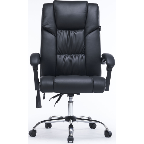 Кресло Cactus CS-CHR-OC02M-BK эко.кожа черный