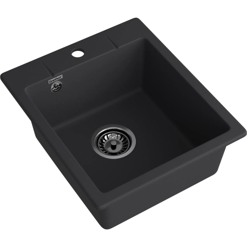 Кухонная мойка GRANFEST Urban 242 black