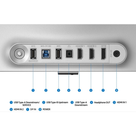Монитор Samsung S27FG812SIXCI черный