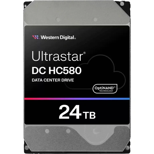 HDD WESTERN DIGITAL DC HC580 WUH722424ALE604_0F62819 24TB SATA 7200RPM 6GB/S 512MB