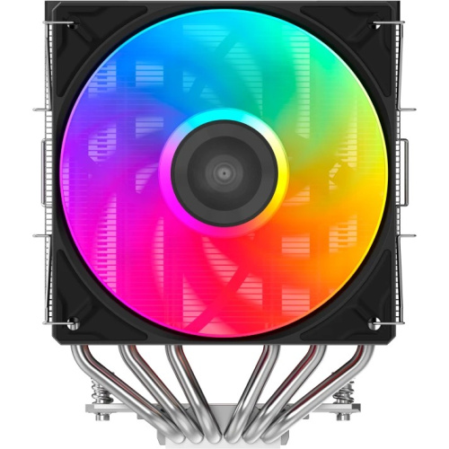 Кулер SAMA A60L (A60-XXWAYXOX-G) (265W, 4-pin PWM, 156.5mm, 6x6mm, ARGB, 2x120mm, 78CFM, 29dBA, 2200RPM, S 1851/1700/1200/115)