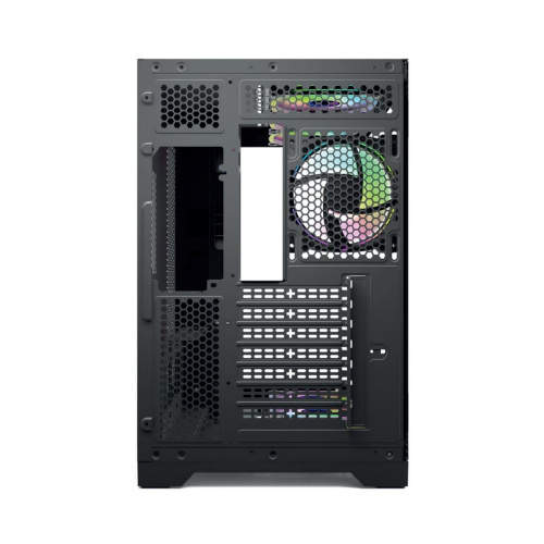 Корпус Forza FZ-G42A Seaview TG ATX Case, black, w/o psu, Tempered glass front panel, 1x3,5", 3x2,5"