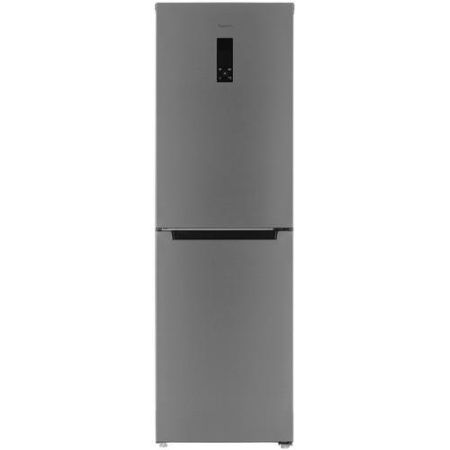 Холодильник с морозильником Бирюса I940NF серебристый