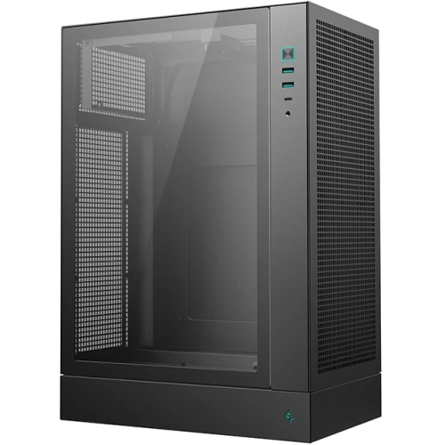 Корпус Deepcool CH170 Plus без БП, черный, Micro ATX/Mini-ITX
