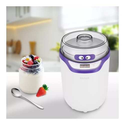 Йогуртница Kitfort КТ-2077-1 фиолетовый