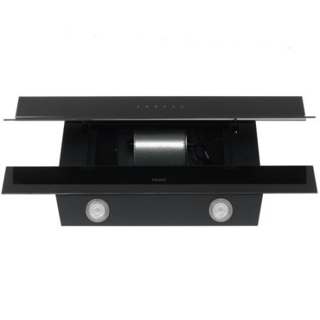 Вытяжка наклонная Haier HVX-W992GBA черный/серебристый