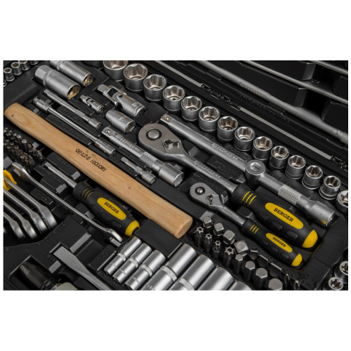 Набор инструментов BERGER BG131-1214 131 предмет 1/2" -1/4"