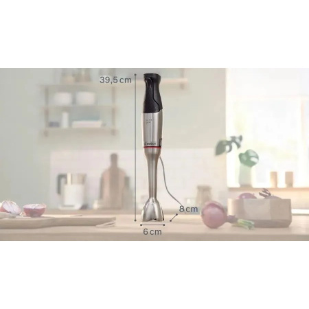 Блендер погружной Bosch MSM6M8X1 нерж/черный