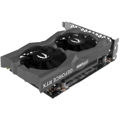 Видеокарта Zotac Nvidia GeForce RTX 3050 Twin Edge OC 6Gb (ZT-A30510H-10L) PCI-E 4.0 96bit GDDR6 1477/14000 HDMIx1 DPx3 HDCP Ret