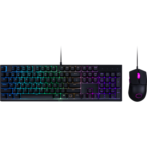 Комплект игровая клавиатура+мышь Cooler Master Keyboard Combo MS110 (MS-110-KKMF3-RU) RU layout Revised