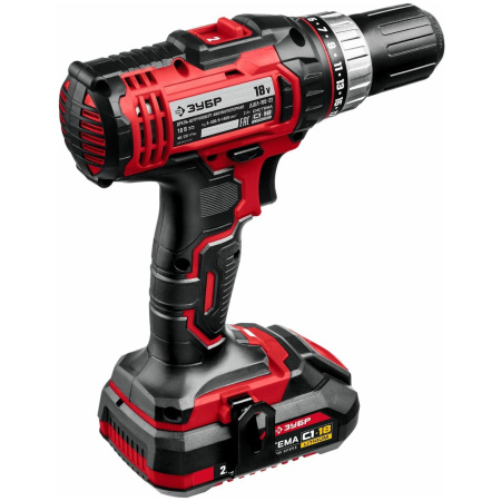 Дрель-шуруповерт ЗУБР ДШЛ-185-22