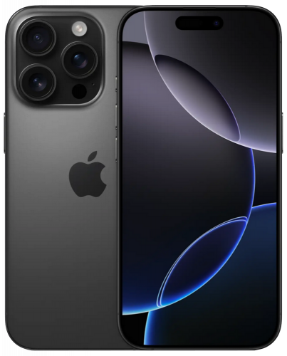 Смартфон Apple Iphone 16 Pro Max 256Gb Esim + Sim Black Titanium