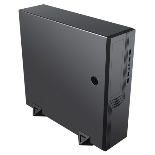Корпус POWERMAN EL555BK/6143524 DESKTOP MATX 300W