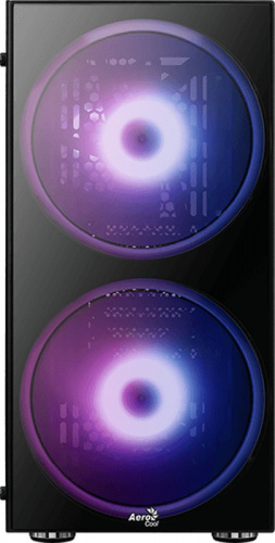 Корпус Aerocool Python-G-BK-v1 черный (PYTHON-G-BK-V1) без БП ATX 1x120mm 2x200mm 2xUSB2.0 1xUSB3.0 audio bott PSU