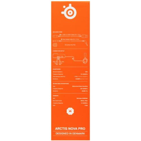 Проводные наушники SteelSeries Arctis Nova Pro черный