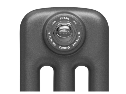 Стальной трубчатый радиатор Rifar Tubog 2180/6 нижнее подключение DV2 титан