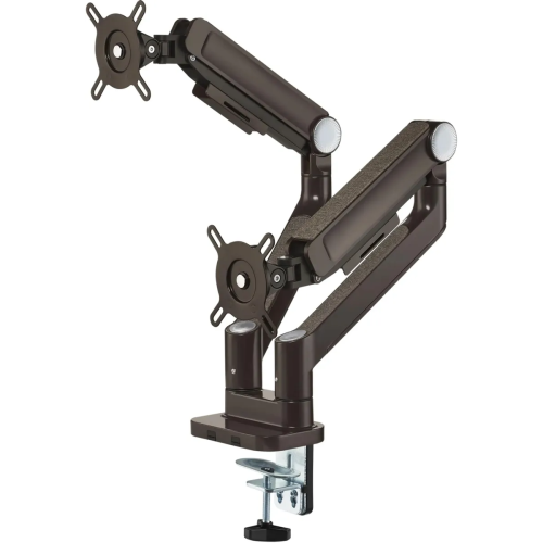 Кронштейн для мониторов Ultramounts UM 733BR черный/коричневый 17"-32" макс.8кг крепление к столешнице поворот и наклон