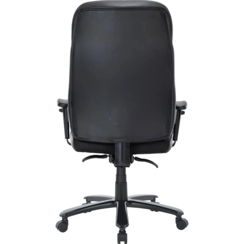 Кресло руководителя CHAIRMAN CH 414 (7145955) ткань/экокожа, черное