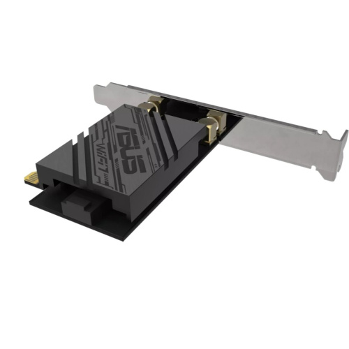 Сетевой адаптер ASUS PCE-BE92BT, Wi-Fi 7, Bluetooth 5.4, PCI-Express