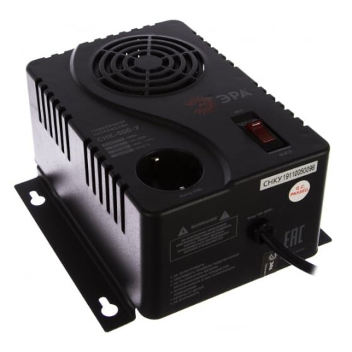 Стабилизатор напряжения ЭРА Б0031063 СНК-500-У