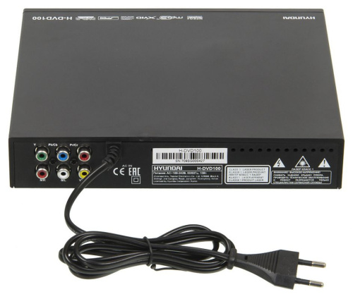 Плеер DVD Hyundai H-DVD100 черный