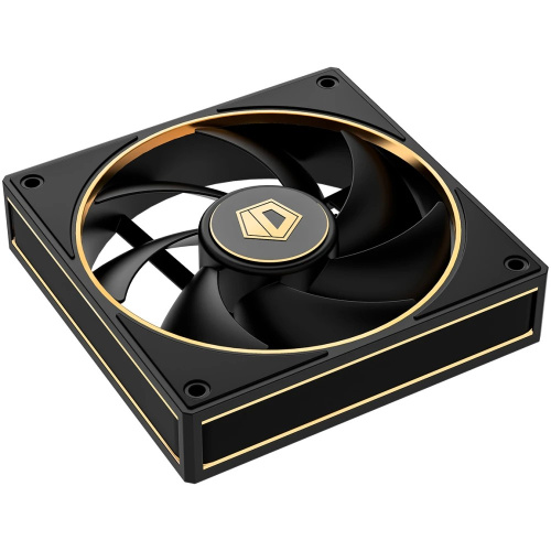 Вентилятор ID-COOLING AF-127-GDL 120x120x27мм (PWM, резиновые углы, черный, 500-2000об/мин) Box