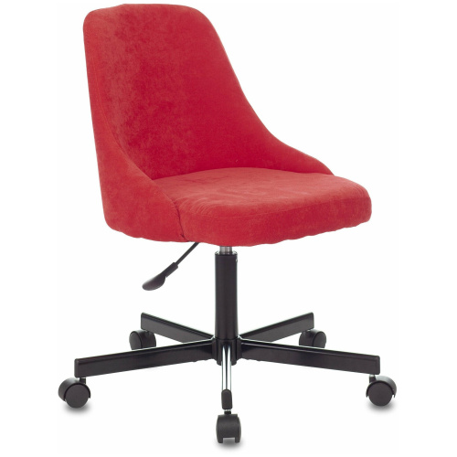 Кресло Бюрократ CH-340M/VELV88 красный Velvet 88 крестов. металл