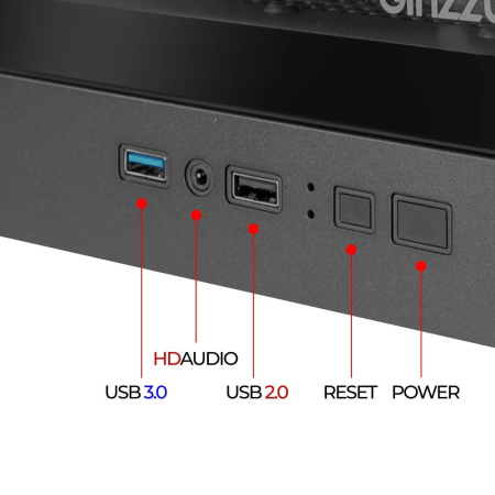 Корпус Ginzzu CL400