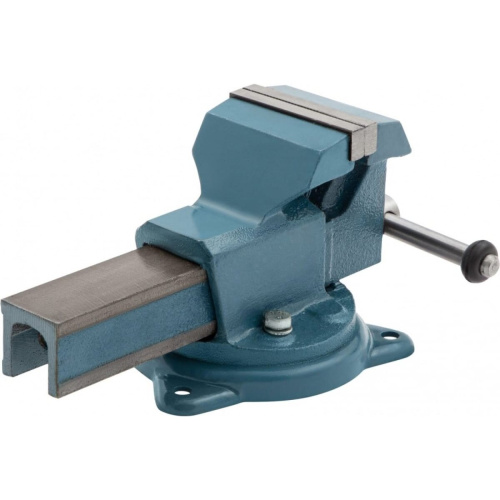 Тиски слесарные Россия 18662, 80 мм, поворотные