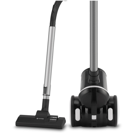 Пылесос VITEK VT-8142 черный/белый