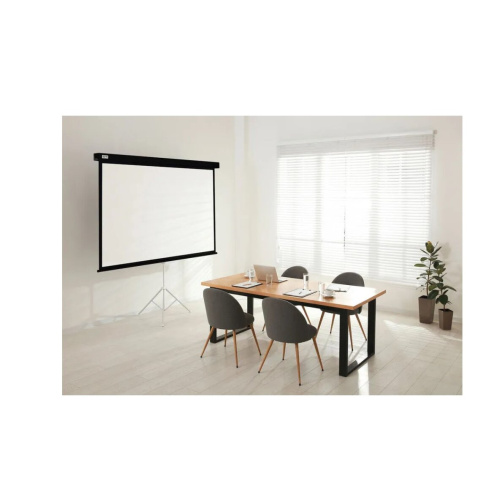 Экран Cactus CS-PSW-149X265-BK Wallscreen настенно-потолочный рулонный черный