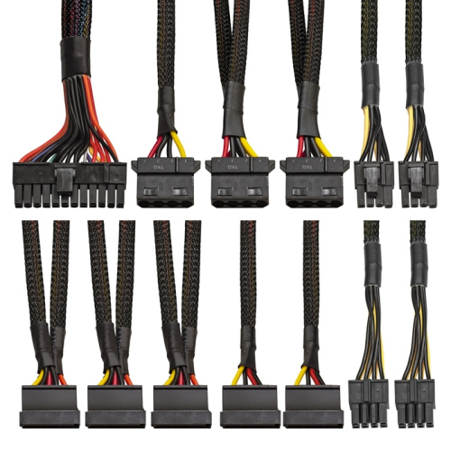 Блок питания ExeGate EX221643RUS 600W 600NPX, ATX, black, 12cm fan, 24p+4p, 6/8p PCI-E, 3xSATA, 2xIDE, FDD