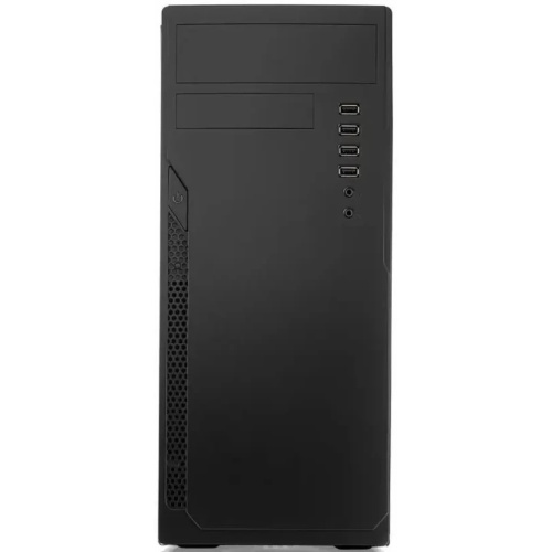 Корпус Foxline FL-301-FZ450-RW ATX case, black, w/PSU 8cm 450 Ватт, w/4xUSB2.0, w/o FAN, w/DVD-RW, w/C13-C14 cable 1.5m