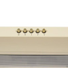 Вытяжка каминная Beko CWB6410CR бежевый/золотистый, черный