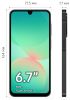 Смартфон Samsung Galaxy A26 8/256 Гб 5G Черный (A266B)