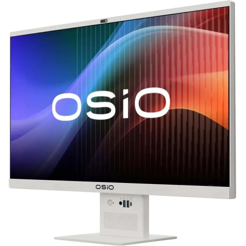 Моноблок Osio BaseLine B240i-024w 23.8" Full HD i3 1115G4 (3) 16Gb SSD512Gb UHDG без ОС GbitEth WiFi BT 84W Cam белый 1920x1080 (RUS)