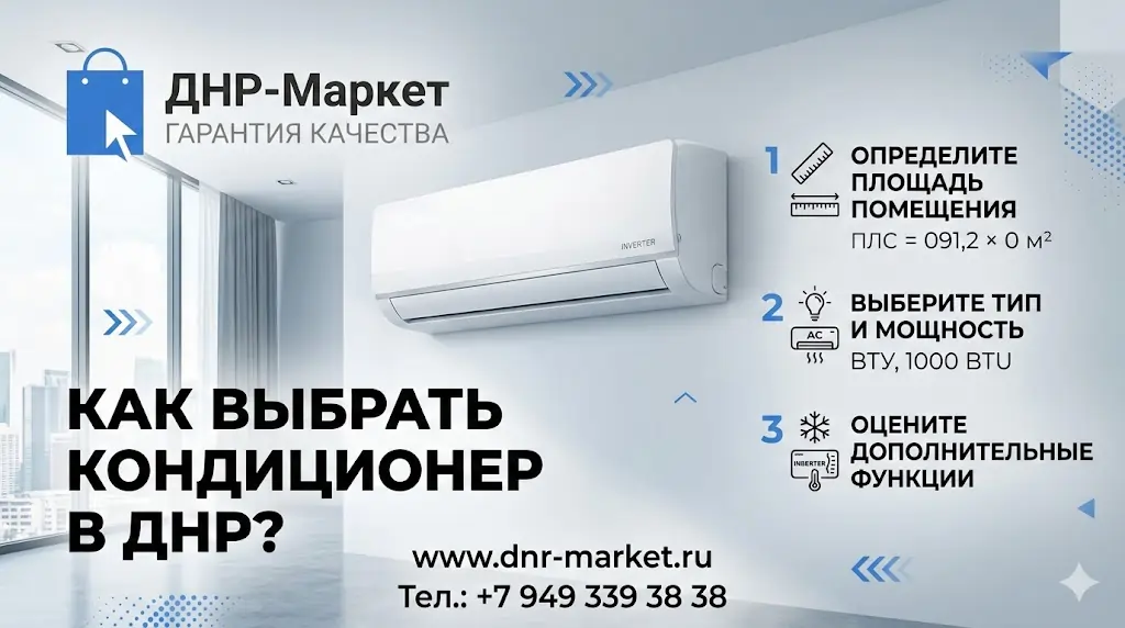 Кондиционеры в ДНР и Донецке